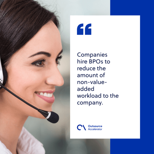 Outsourcing lets you lose control of your business