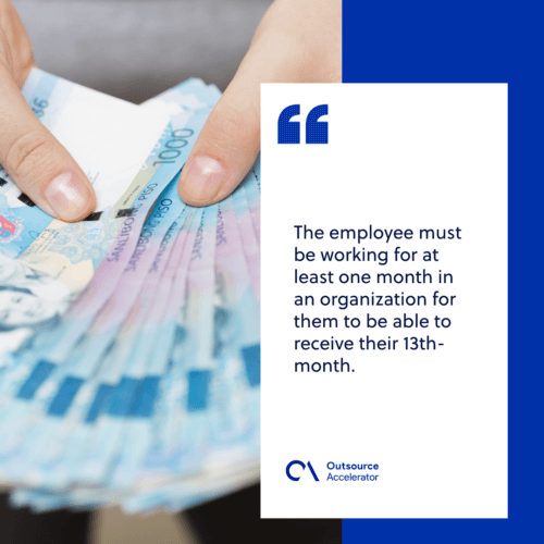 13th month pay in the Philippines