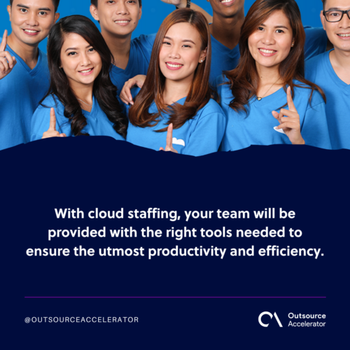 Custom technology in cloud staffing