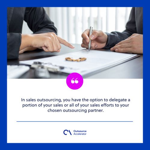 Sales outsourcing facts
