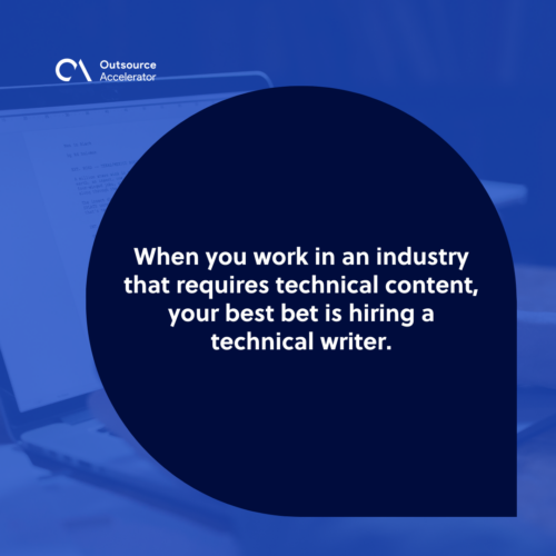 Why outsource content writers