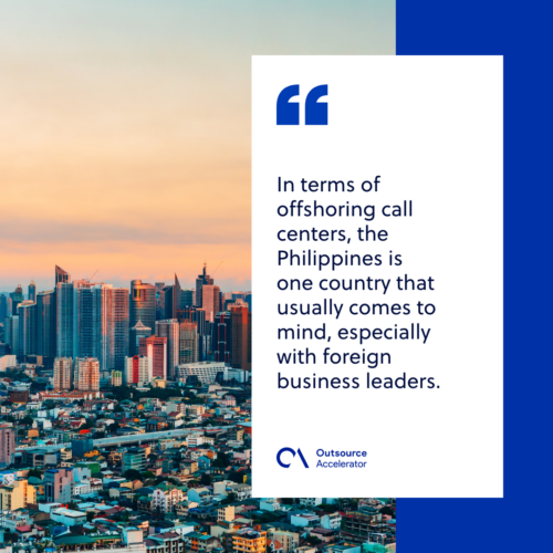 Offshoring inbound call center solutions in the Philippines