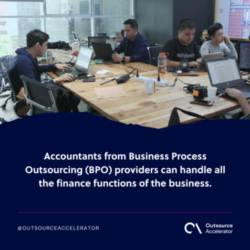 Definition of accounting outsourcing