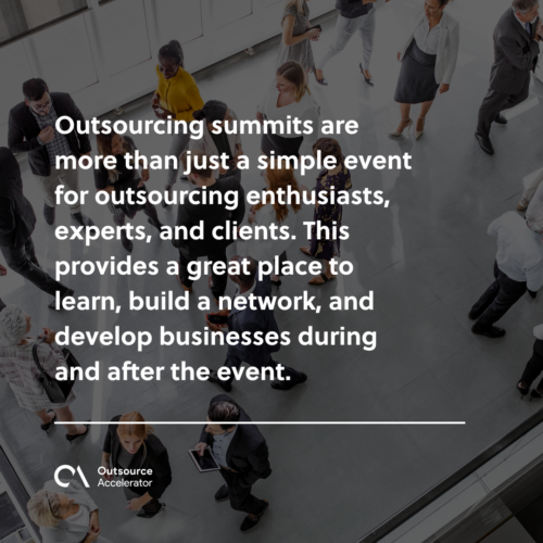 Why attend the outsourcing summit
