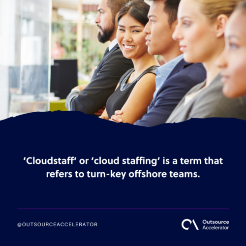 Cloud staffing definition