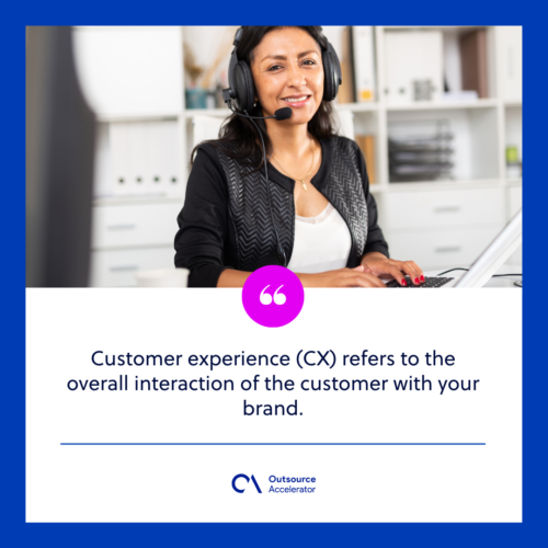 Customer experience definition