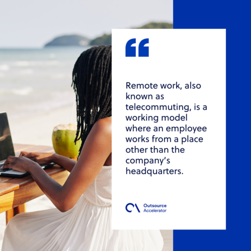 Remote work definition
