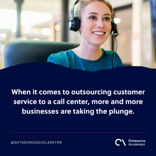 Start outsourcing your customer service