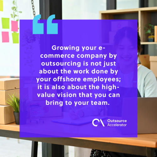 Ways to develop your business through offshoring e-Commerce services