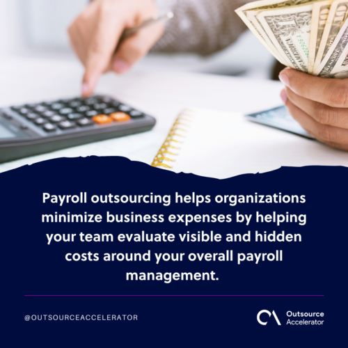 Advantages of payroll outsourcing