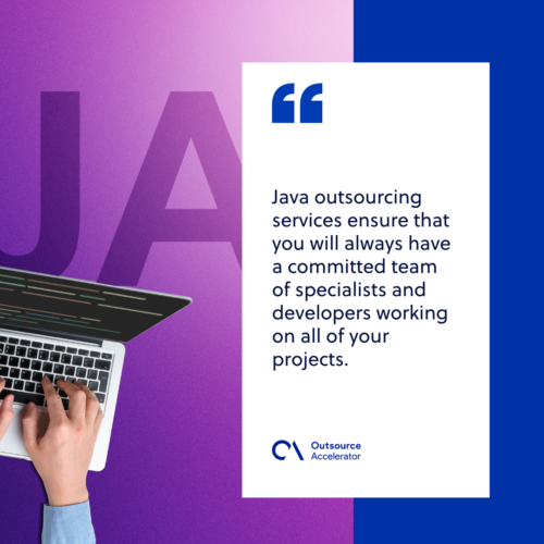 Benefits of java outsourcing