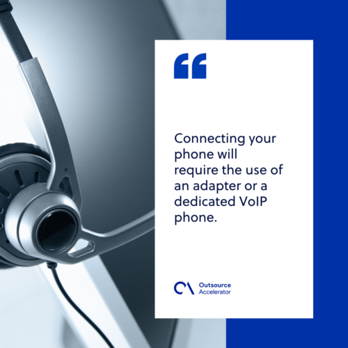 How to set up a VoIP phone steps