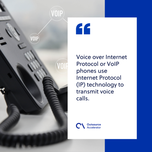 What is a VoIP phone diagram
