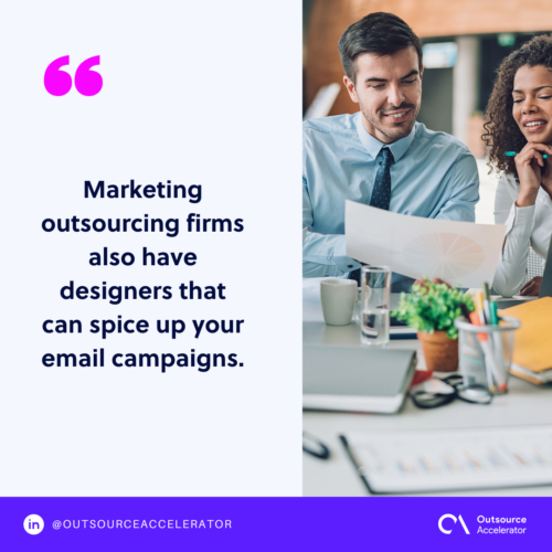 Outsourced email marketing what services to contract out
