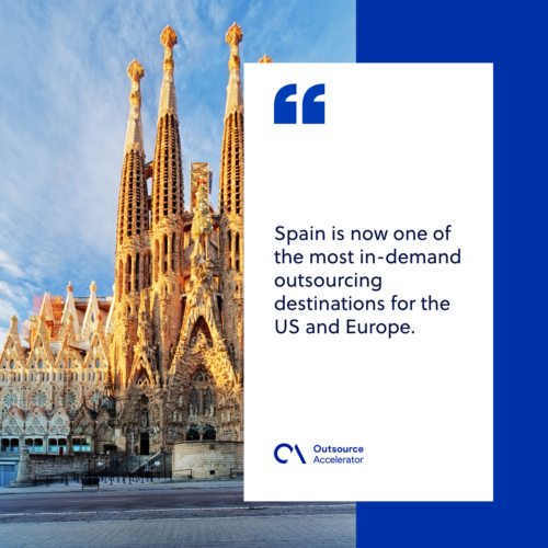 Spain as an outsourcing destination