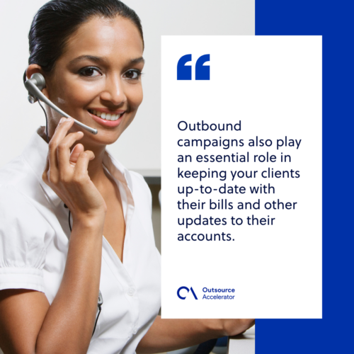 Types of outbound campaigns in a call center
