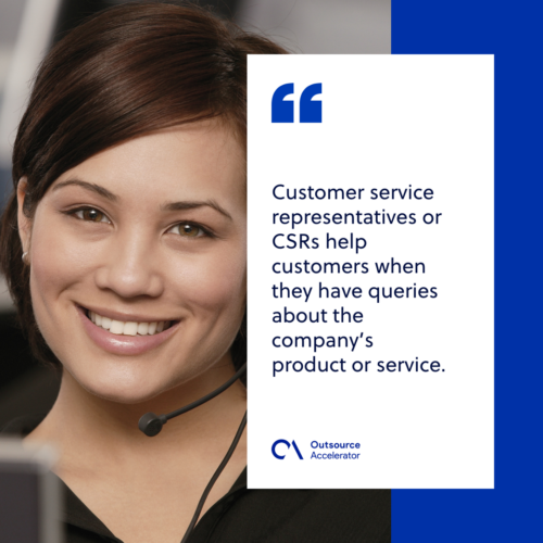 What is customer service
