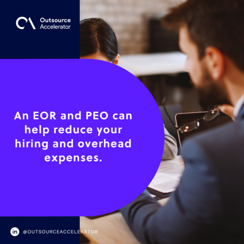 The benefits of EOR and PEO services for business