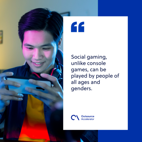 What is social gaming