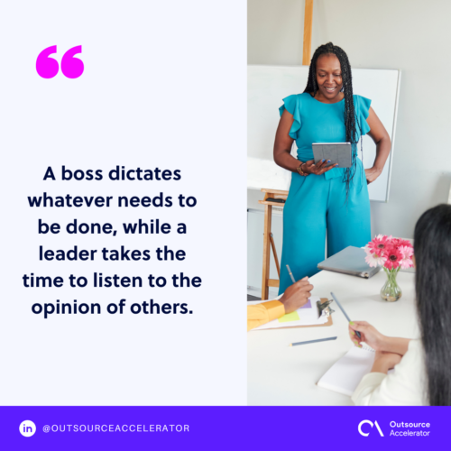boss vs leader differences