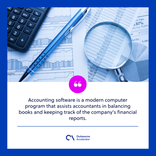 what is accounting software