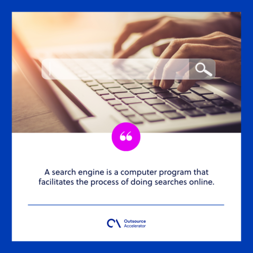 What is a search engine