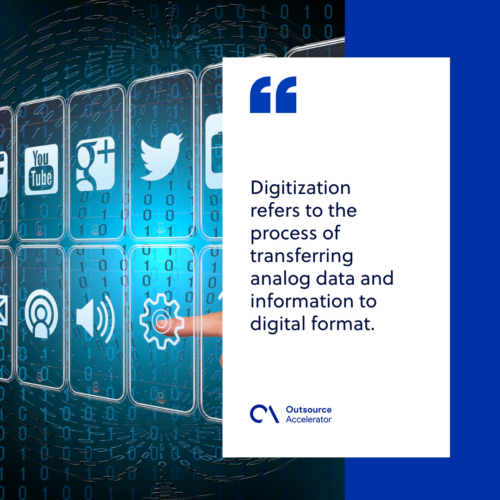 What is digitizing