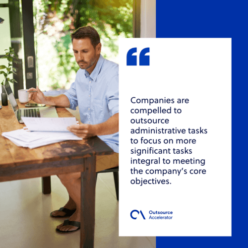 administrative outsourcing services benefits