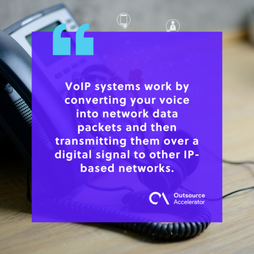 What is a business VoIP provider
