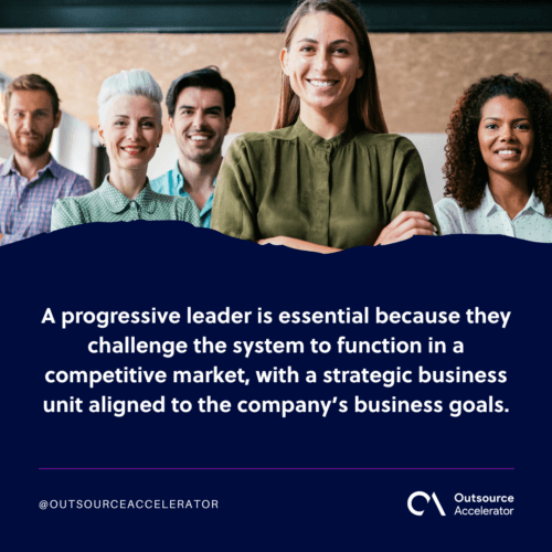 Why is being a progressive leader important
