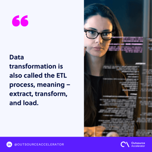 What is data transformation