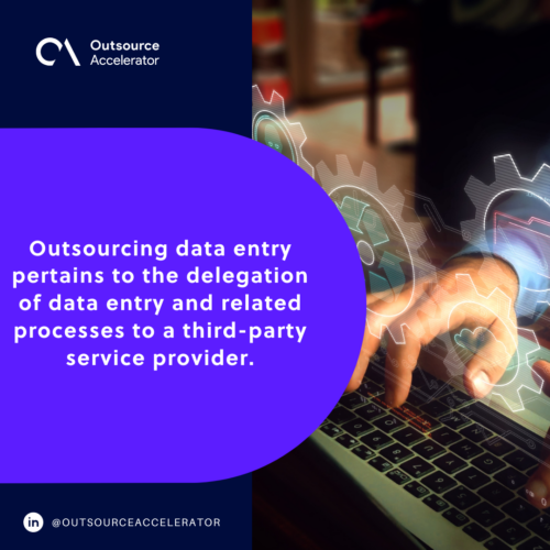 Outsourcing data entry process explained