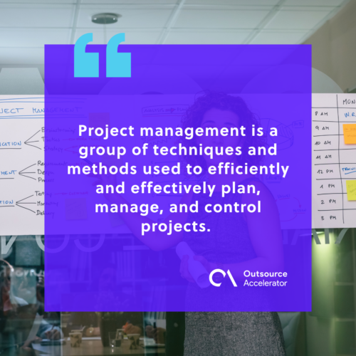 What is project management?
