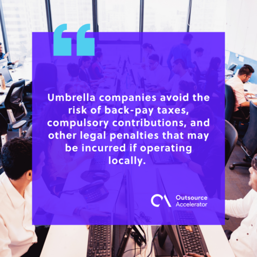 Advantages of an umbrella company