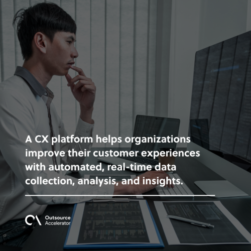 What is a CX platform