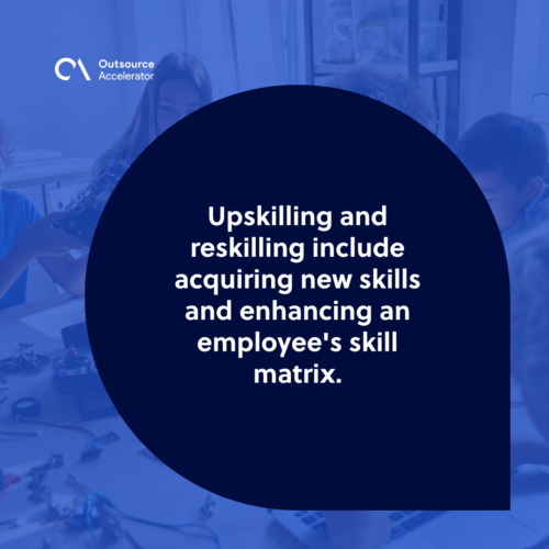 significant differences between upskilling and reskilling