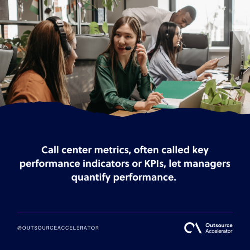 What are call center metrics