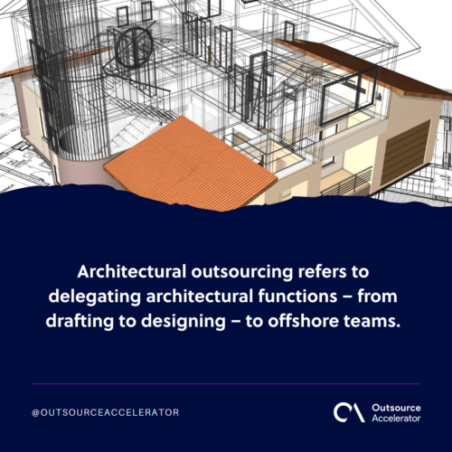 What is architectural outsourcing