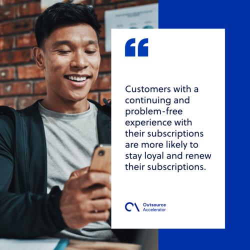 Benefits of subscription management