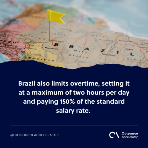 Overtime pay computation around the world