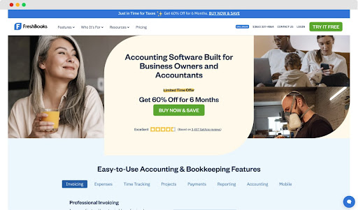 Business accounting tool
