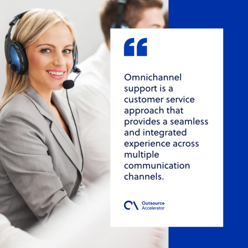 What is omnichannel support