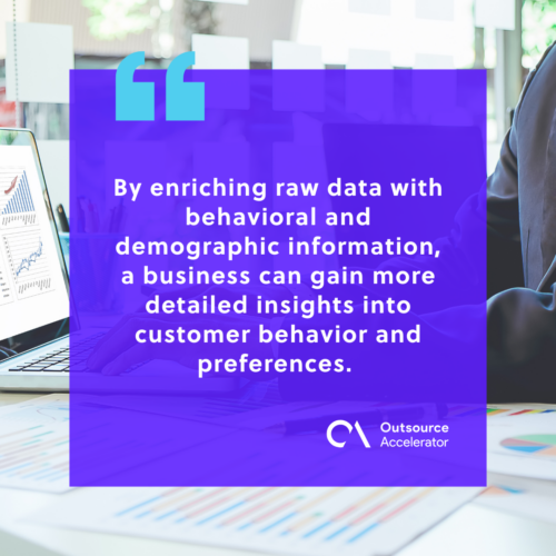 List of the advantages of data enrichment for business