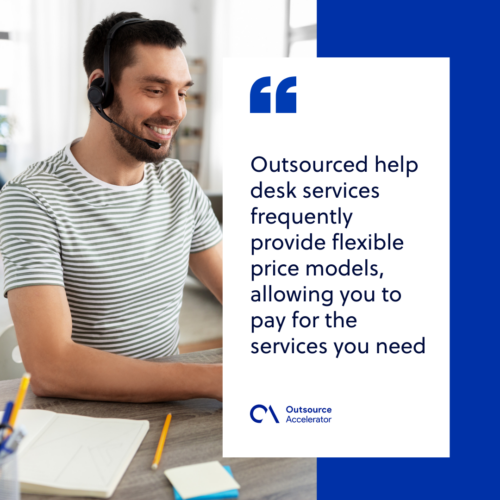 Advantages of outsourced help desk support