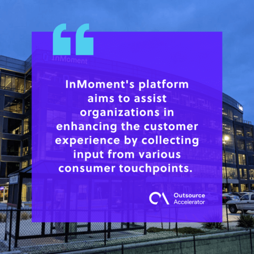 InMoment Voice of the Customer platform