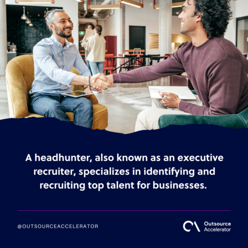 What is a headhunter