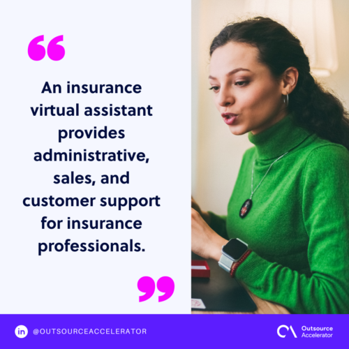What is an insurance virtual assistant