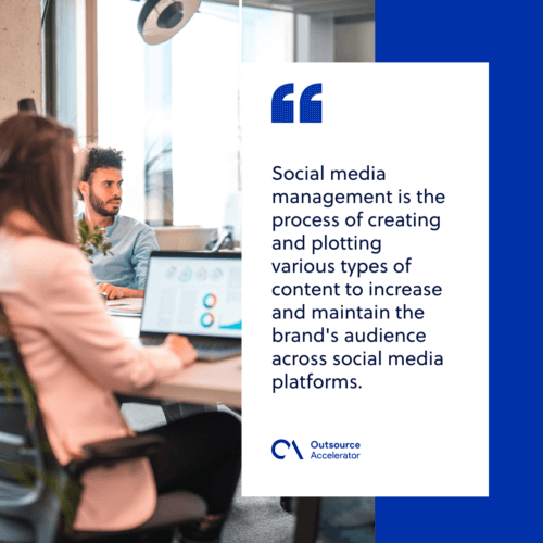 What is social media management