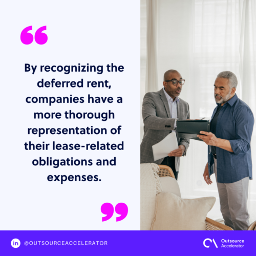 Why is deferred rent important