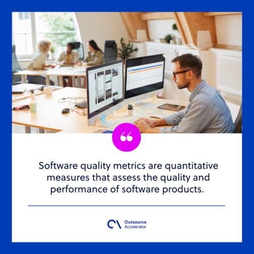 Defining software quality metrics
